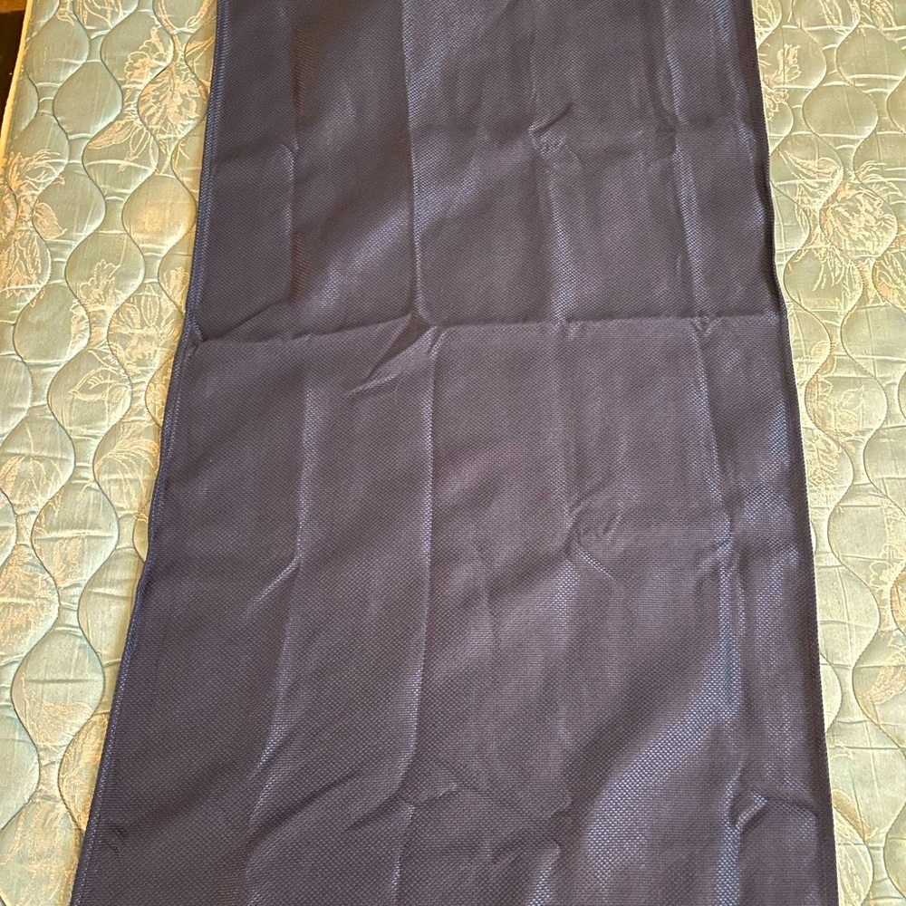 Blue curtains